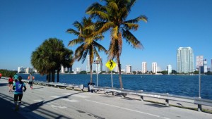 Miami Auf der Strecke Meile 23