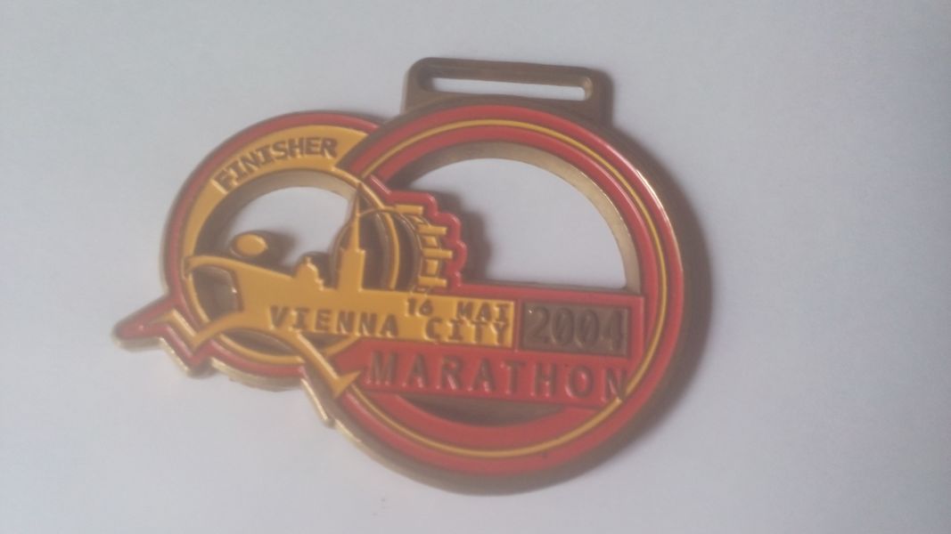 Mein erster Marathon (Wien 2004)